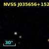 NVSS J035656+152811