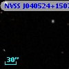 NVSS J040524+150745
