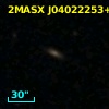2MASX J04022253+1601383