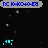 RC J0403+0458