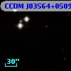 CCDM J03564+0509B
