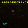 87GB 035505.1+053350