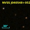 NVSS J040548+052030