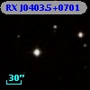 RX J0403.5+0701