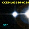 CCDM J03586-0239BC