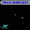2MASX J04053692-0433373