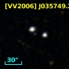 [VV2006] J035749.2-061121