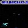 SDSS J035711.77-054428.9