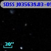 SDSS J035638.03-054744.3