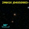 2MASX J04050983-0514153