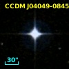 CCDM J04049-0845AB