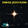 2MASS J03574206-1057579