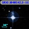 1RXS J040542.3-113718
