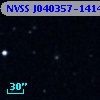 NVSS J040357-141414