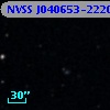 NVSS J040653-222005