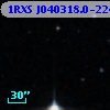 1RXS J040318.0-224725