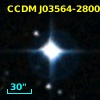 CCDM J03564-2800AB