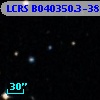 LCRS B040350.3-383622