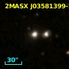 2MASX J03581399-3722535