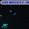 LCRS B035427.7-390418