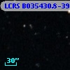 LCRS B035430.8-393043