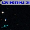 LCRS B035640.5-385958