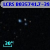 LCRS B035741.7-384956