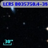 LCRS B035750.4-382237