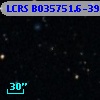 LCRS B035751.6-393859