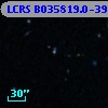 LCRS B035819.0-391535
