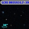 LCRS B035831.7-390957