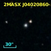 2MASX J04020860-3930237