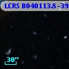 LCRS B040113.8-393146