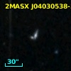 2MASX J04030538-3924199
