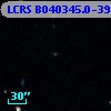 LCRS B040345.0-391826