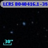 LCRS B040416.1-385524