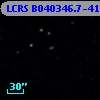 LCRS B040346.7-412100