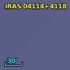 IRAS 04114+4118