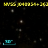 NVSS J040954+363233