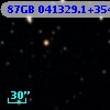 87GB 041329.1+354541