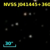 NVSS J041445+360236