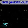 NVSS J041352+312300