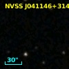 NVSS J041146+314229