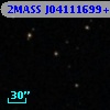 2MASS J04111699+2820175