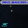 2MASS J04182989+2816095