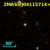 2MASS J04115714+2657394