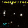 2MASS J04113288+2659021