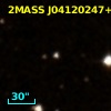 2MASS J04120247+2658366