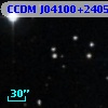 CCDM J04100+2405A