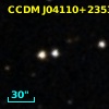 CCDM J04110+2353A